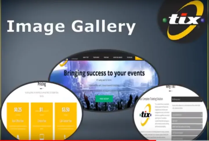 Captura Tix Gestión de Eventos