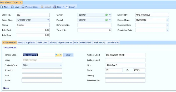 Captura Datex Footprint WMS