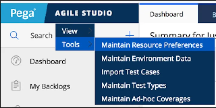 Captura Pega Agile Studio