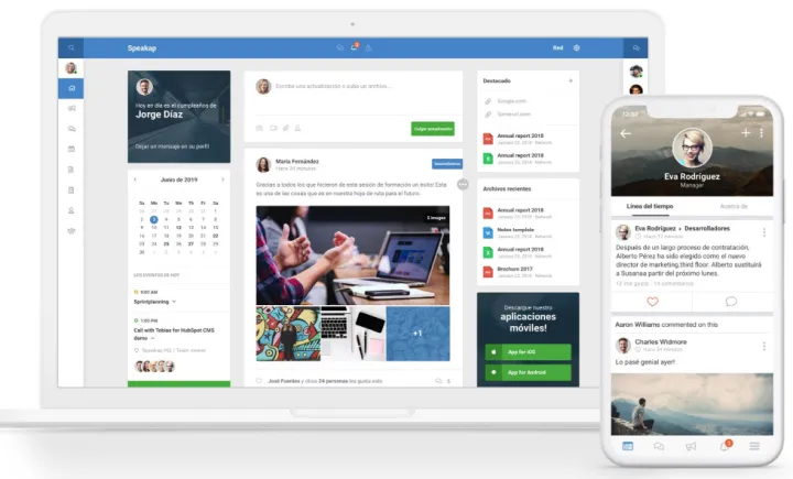 Captura Speakap