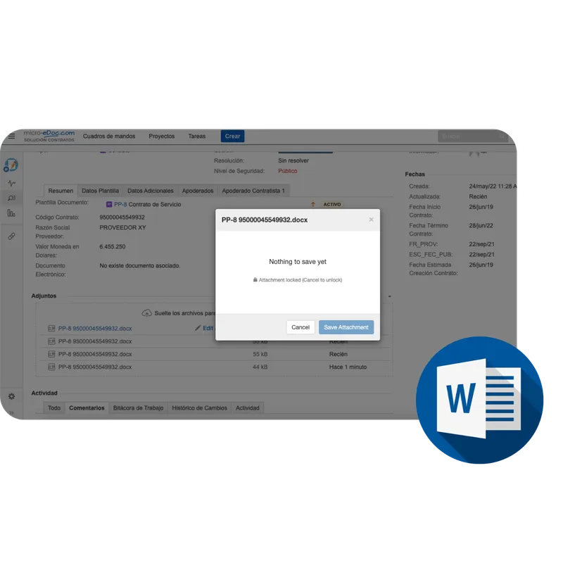 Micro-eDoc Contracts