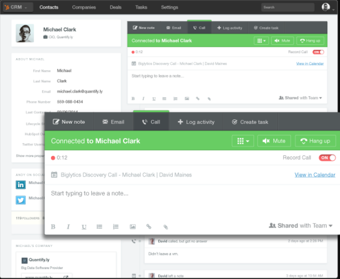 HubSpot CRM